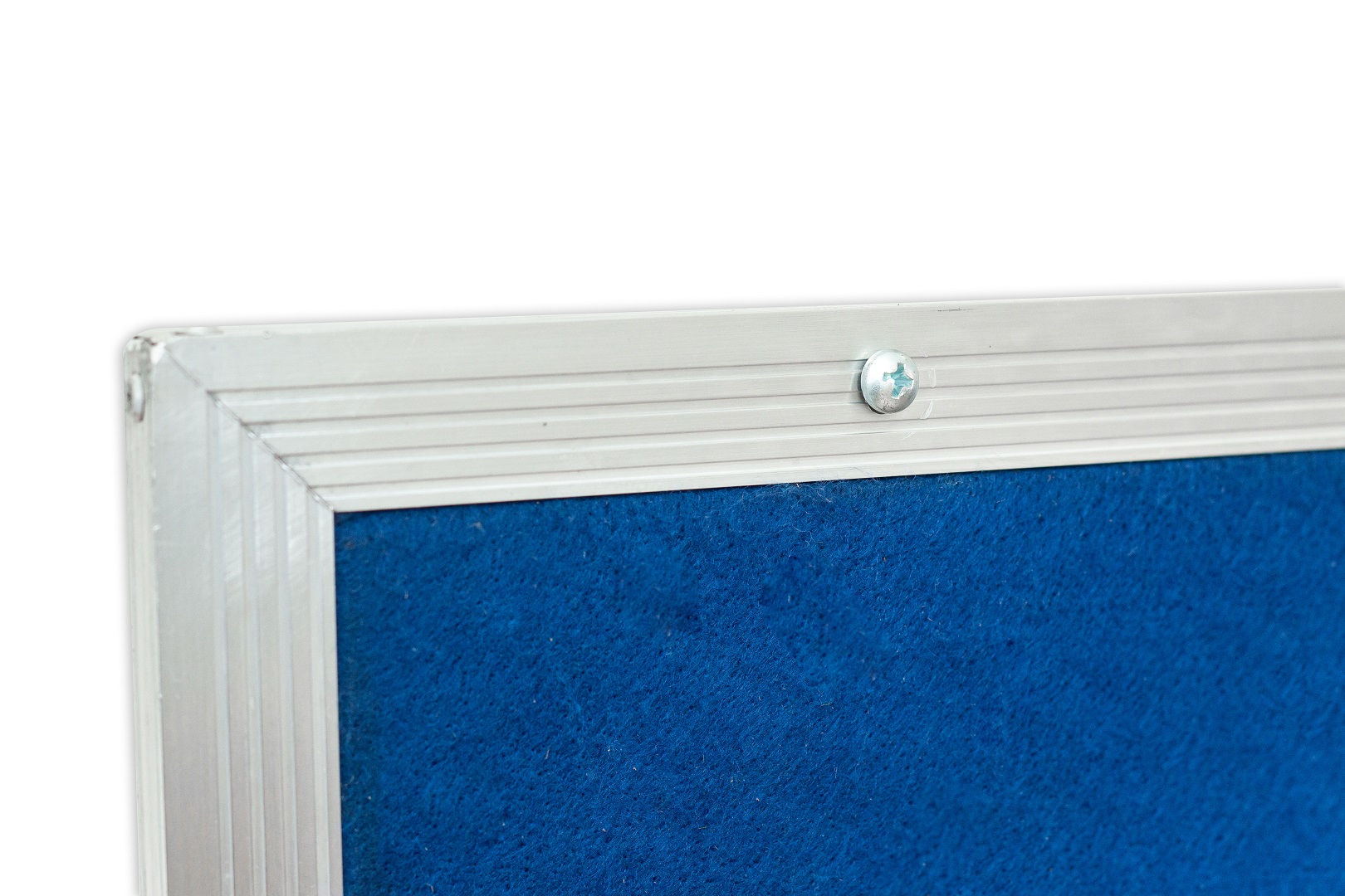 Quadro Aviso Feltro Azul - Esquadria