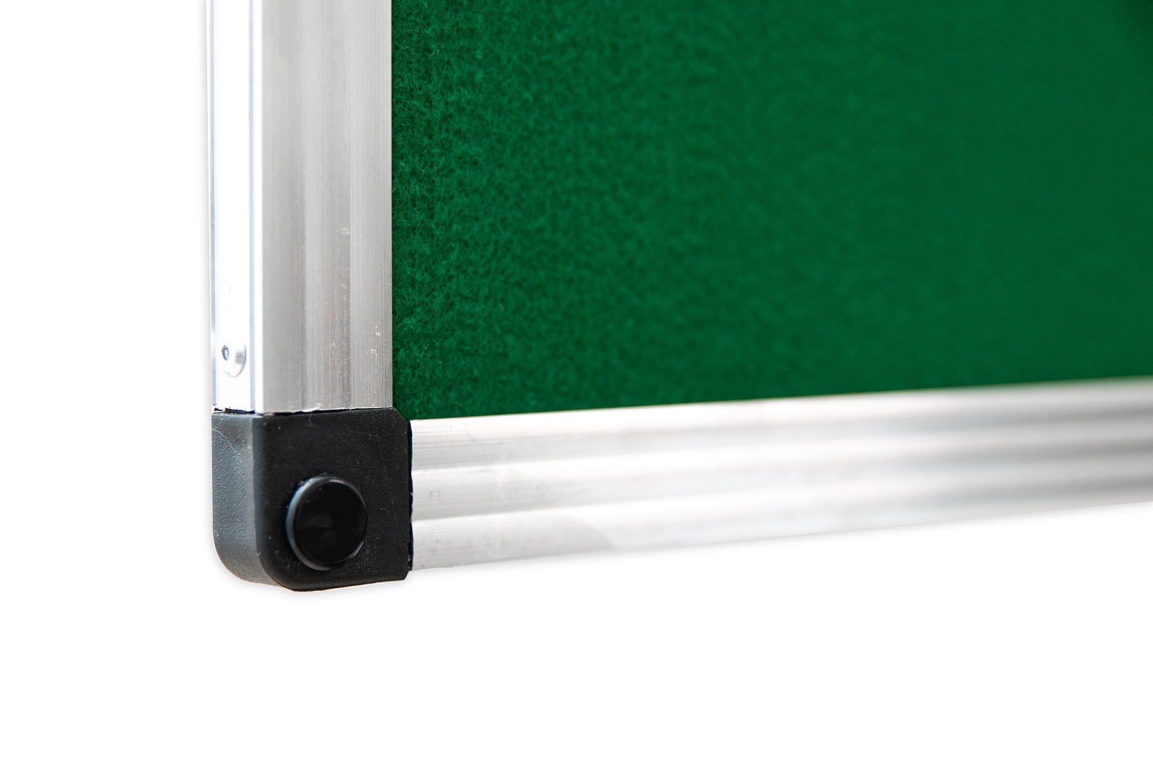 Quadro Aviso Feltro Verde - Cantoneira