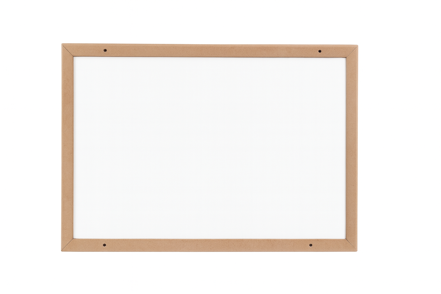 Quadro Branco Comum moldura de MDF