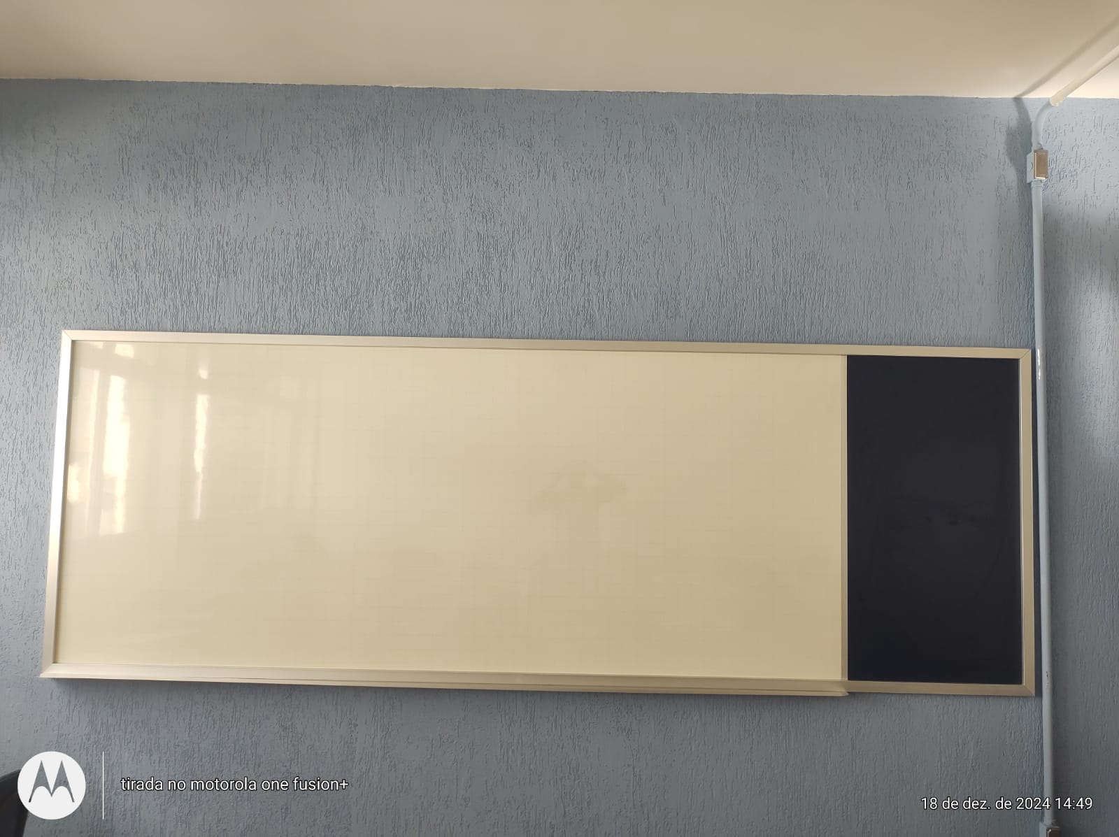 Quadro Branco Quadriculado Padrão PUC